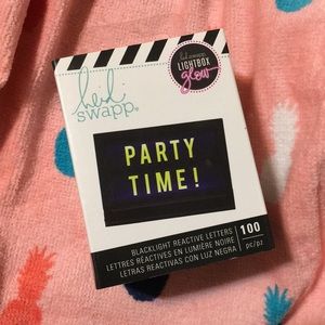 New Heidi Swapp Lightbox GLOW alphabet letters